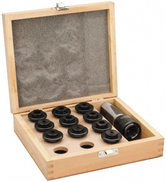 Accupro QCK-1-1"SSW/10 11 Piece, 1 Inch Shank Diameter, Rigid, Tapping Chuck Set