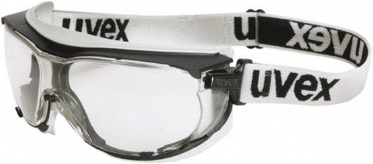 Uvex S1650DF Safety Goggles Anti-Fog, Gray Polycarbonate Lenses
