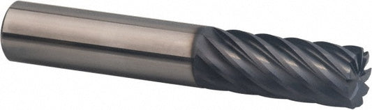 Kyocera SGS Precision Tools 36623 Square End Mill 1/2" Dia, 1-1/4" LOC, 9 Flute, Solid Carbide