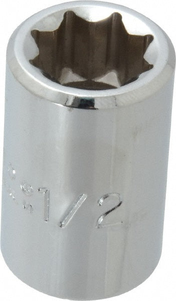 Proto J5416S Hand Socket 1/2" Socket, 8-Point