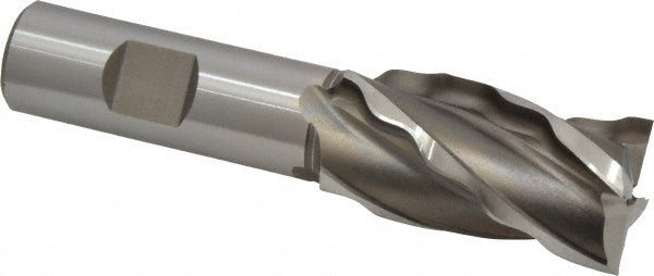 Weldon Tool 65826-00-W 1" Diam 4-Flute 30&deg High Speed Steel Square Roughing & Finishing End Mill