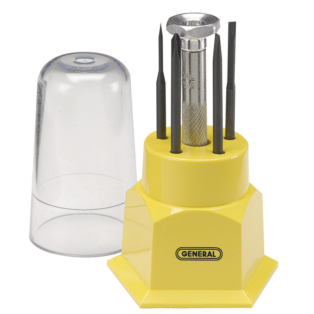 General S605 Screwdriver Set 5 Pc, Phillips & Slotted