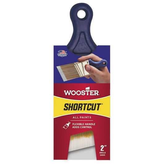 Wooster Brush Q3211-2 Paint Brush 2" Wide, Nylon, Synthetic Bristle