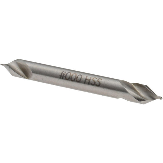 Magafor 8111500C000 Combo Drill & Countersink #000, 1/8" Body Dia, 118°, High Speed Steel