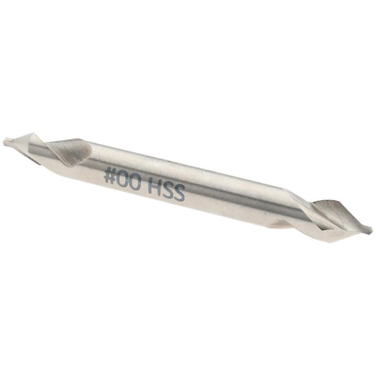 Magafor 8111500D000 Combo Drill & Countersink #00, 1/8" Body Dia, 118°, High Speed Steel