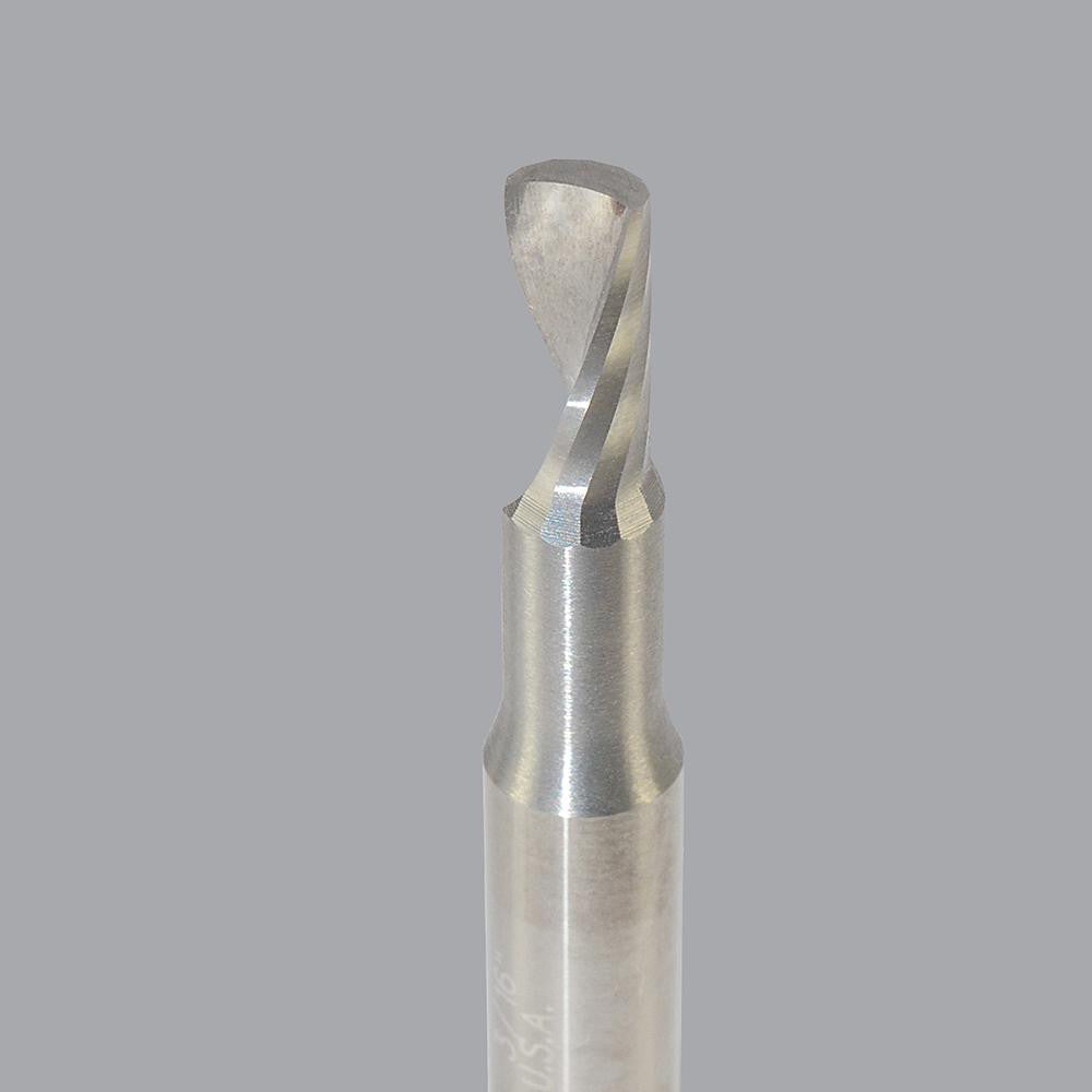 Onsrud 63-717 Spiral Router Bit 0.1875" Dia, 0.375" LOC, 1/4" Shank Dia, Upcut