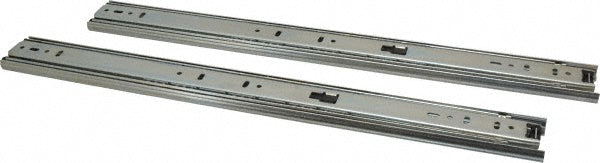 Knape & Vogt 8414P 18 18" Slide Length, 18" Travel Length, Steel Precision Drawer Slide