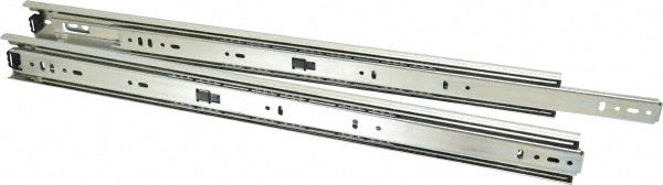 Knape & Vogt 8414P 20 20" Slide Length, 20" Travel Length, Steel Precision Drawer Slide