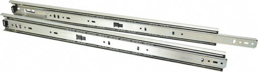 Knape & Vogt 8414P 20 20" Slide Length, 20" Travel Length, Steel Precision Drawer Slide