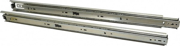 Knape & Vogt 8414P 22 22" Slide Length, 22" Travel Length, Steel Precision Drawer Slide