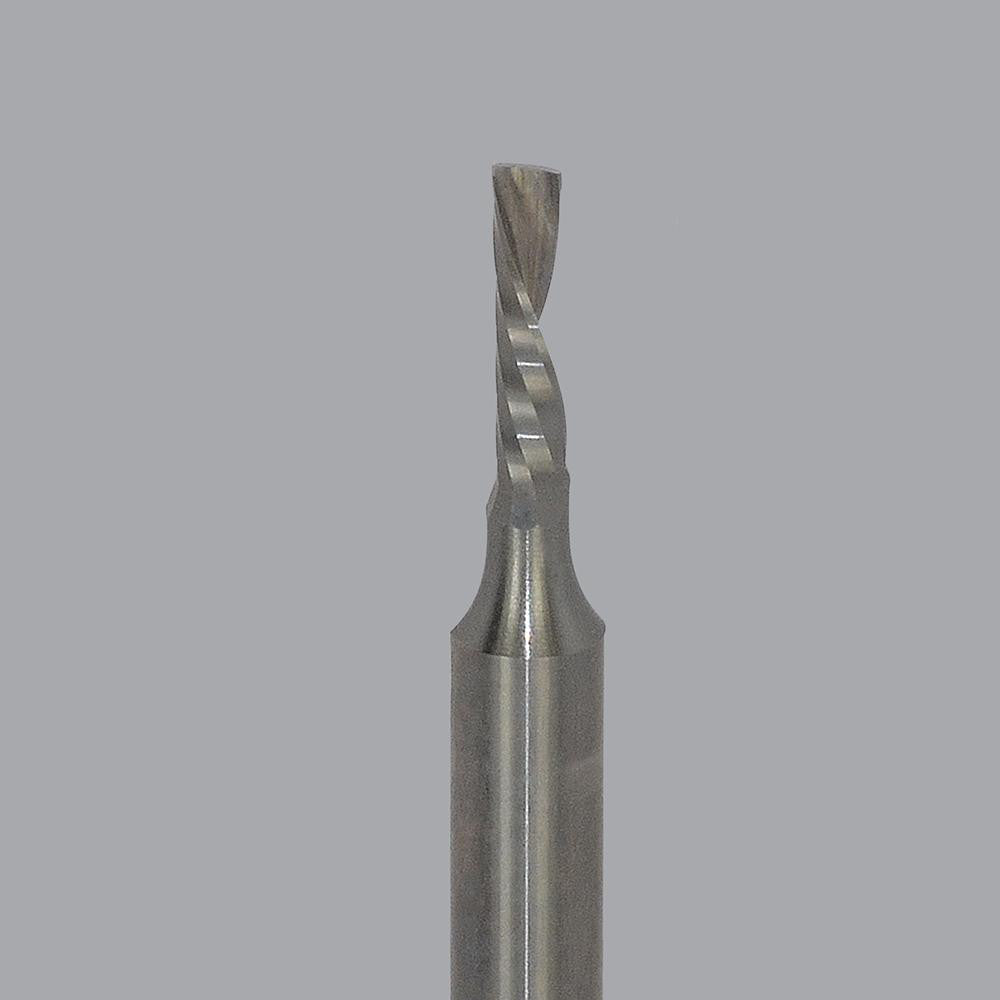 Onsrud 62-712 Spiral Router Bit 0.125" Dia, 0.5" LOC, 1/4" Shank Dia, Downcut