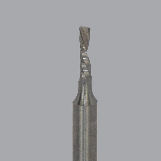 Onsrud 62-712 Spiral Router Bit 0.125" Dia, 0.5" LOC, 1/4" Shank Dia, Downcut