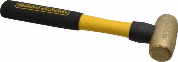 American Hammer AM2BRFG 2 Lb Head Nonmarring Mallet