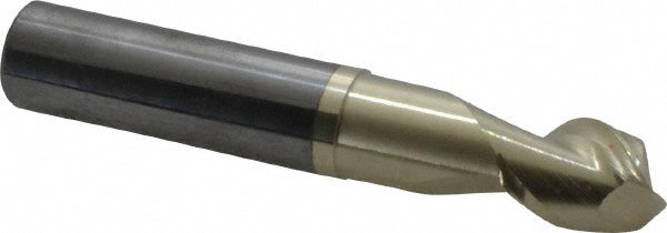 Accupro 313927 Square End Mill 1/2'' Dia, 5/8'' LOC, 1/2'' Shank Dia, 3'' OAL, 2 Flutes, Solid Carbide