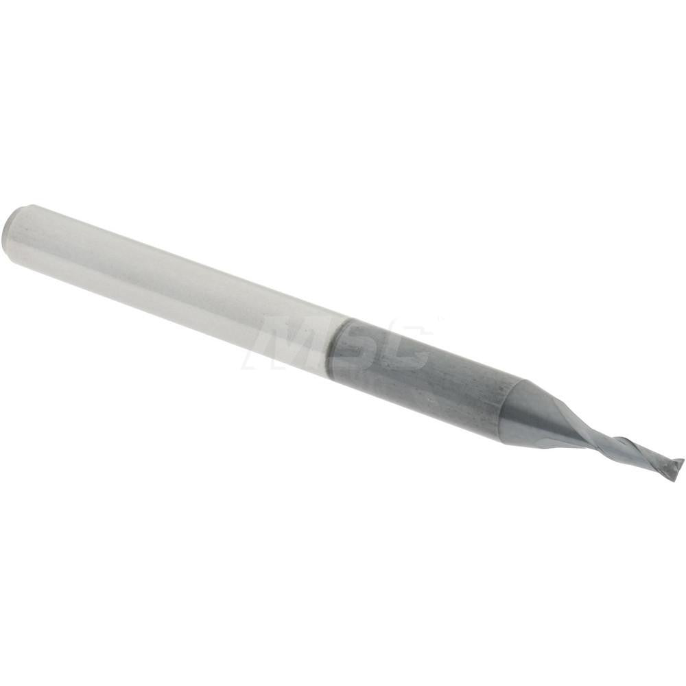 Accupro 81992414 Square End Mill 3/64'' Dia, 9/64'' LOC, 1/8'' Shank Dia, 1-1/2'' OAL, 2 Flutes, Solid Carbide