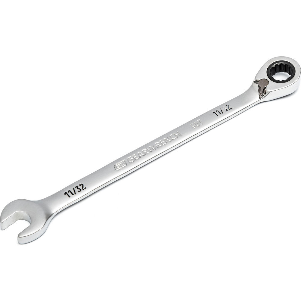 GEARWRENCH 86642 Combination Wrench 11/32" Head Size, 15 deg Offset