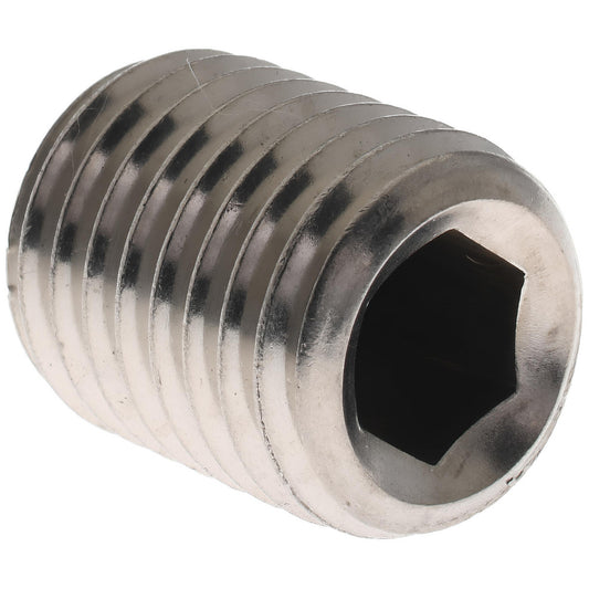 Value Collection SS6X16020-025BX Set Screw M16 x 2.00 x 20 mm, Cup Point, Stainless Steel, Grade 18-8 & Austenitic Grade A2