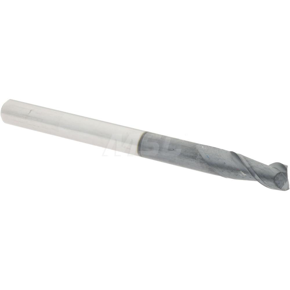 Accupro 81998528 Square End Mill 1/8'' Dia, 1/4'' LOC, 1/8'' Shank Dia, 1-1/2'' OAL, 2 Flutes, Solid Carbide