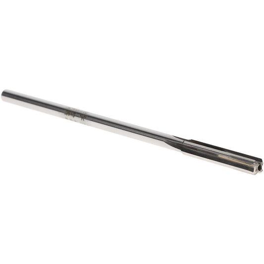 Rock River Tool Inc. 24002810 Chucking Reamer Letter K, 6" OAL, 1-1/2" Flute Length, Straight Flute, Straight-Cylindrical Shank, Carbide-Tipped