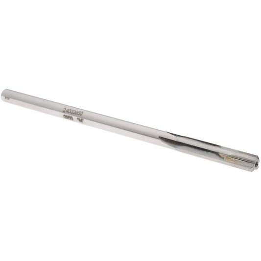 Rock River Tool Inc. 24002950 Chucking Reamer Letter M, 6" OAL, 1-1/2" Flute Length, Straight Flute, Straight-Cylindrical Shank, Carbide-Tipped