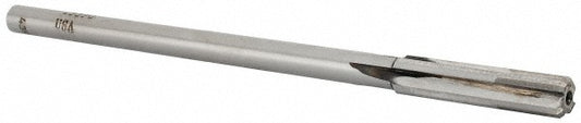 Rock River Tool Inc. 24003390 Chucking Reamer Letter R, 6" OAL, 1-1/2" Flute Length, Straight Flute, Straight-Cylindrical Shank, Carbide-Tipped