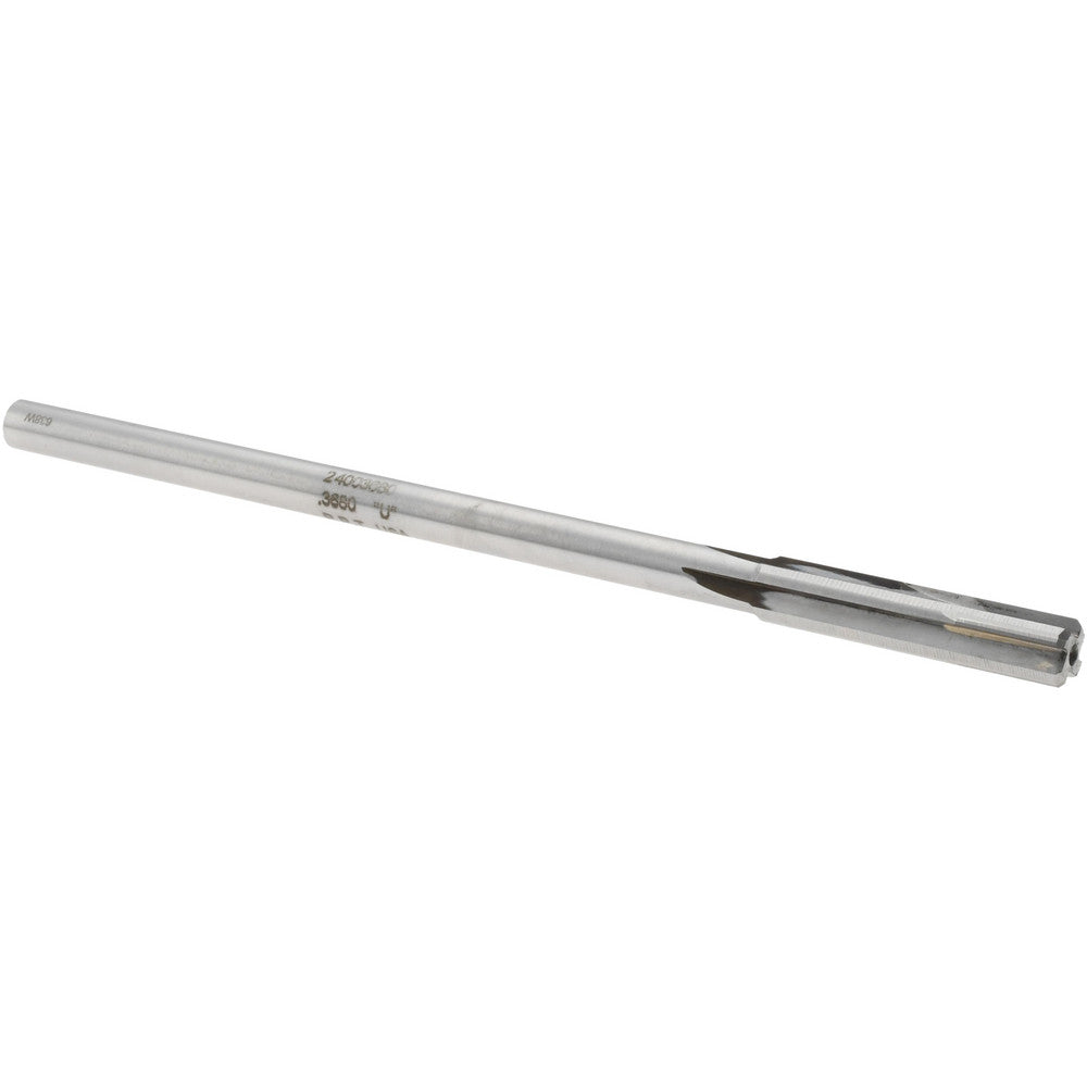 Rock River Tool Inc. 24003680 Chucking Reamer Letter U, 7" OAL, 1-3/4" Flute Length, Straight Flute, Straight-Cylindrical Shank, Carbide-Tipped