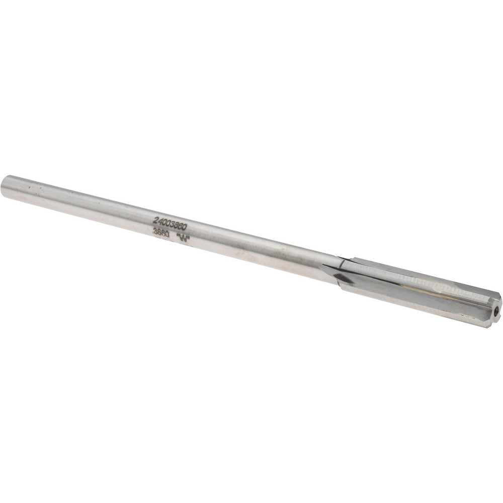 Rock River Tool Inc. 24003860 Chucking Reamer Letter W, 7" OAL, 1-3/4" Flute Length, Straight Flute, Straight-Cylindrical Shank, Carbide-Tipped