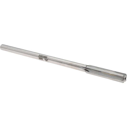 Rock River Tool Inc. 24003860 Chucking Reamer Letter W, 7" OAL, 1-3/4" Flute Length, Straight Flute, Straight-Cylindrical Shank, Carbide-Tipped