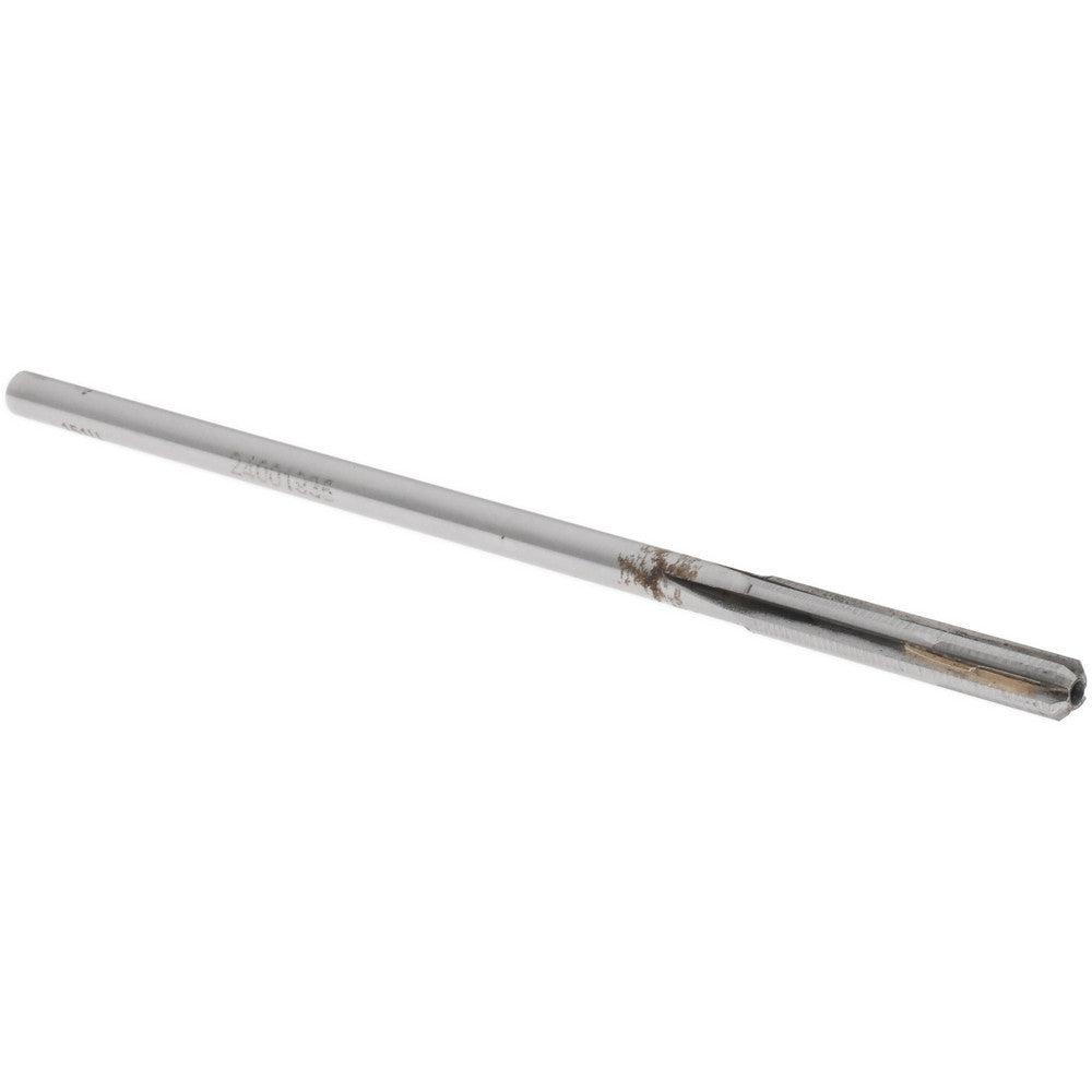 Rock River Tool Inc. 24001935 Chucking Reamer #10, 4-1/2" OAL, 1-1/8" Flute Length, Straight Flute, Straight-Cylindrical Shank, Carbide-Tipped