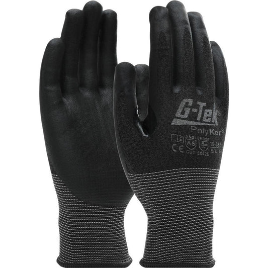 PIP 16-351/XL Cut, Puncture & Abrasion-Resistant Gloves G-Tek® 16-351, Size X-Large, ANSI Cut A5, ANSI Puncture 3, Nitrile, HPPE & PolyKor