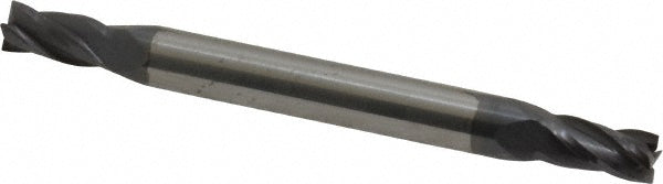 Kyocera SGS Precision Tools 31178 Square End Mill 5/32" Dia, 5/16" LOC, 4 Flute, Solid Carbide