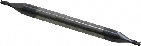 Kyocera SGS Precision Tools 31171 Square End Mill 3/64" Dia, 3/32" LOC, 4 Flute, Solid Carbide
