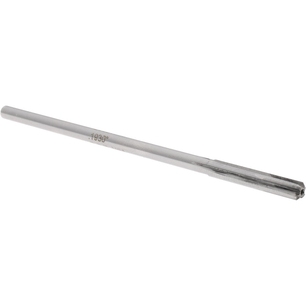 Rock River Tool Inc. 24001930 Chucking Reamer 0.1930" Dia, Straight-Cylindrical Shank, Carbide-Tipped
