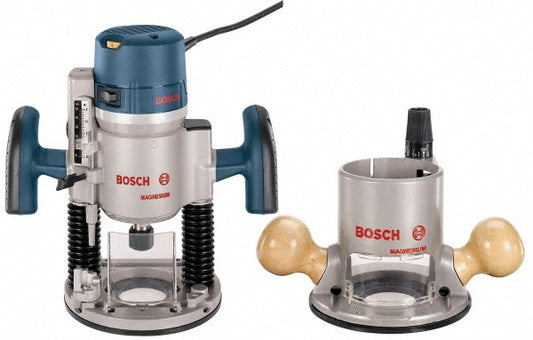 Bosch 1617EVSPK Router Kits Router Type Fixed Base Plunge Combination  Collet Size 1/21/43/8 in 6.35 mm  Voltage 120V  Amperage 12.00A  Cord Length 10.0ft