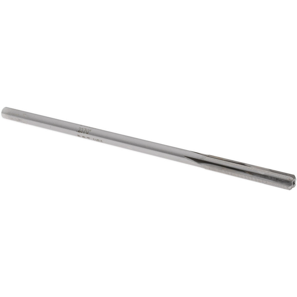 Rock River Tool Inc. 24002370 Chucking Reamer 0.2370" Dia, Straight-Cylindrical Shank, Carbide-Tipped