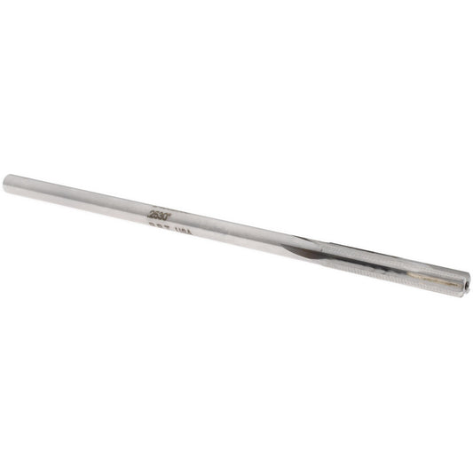 Rock River Tool Inc. 24002530 Chucking Reamer 0.2530" Dia, Straight-Cylindrical Shank, Carbide-Tipped