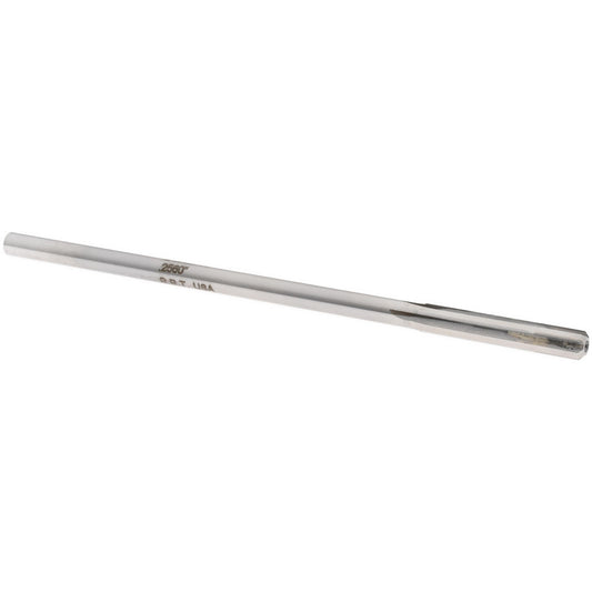 Rock River Tool Inc. 24002560 Chucking Reamer 0.2560" Dia, Straight-Cylindrical Shank, Carbide-Tipped