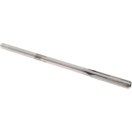 Rock River Tool Inc. 24002600 Chucking Reamer 0.2600" Dia, Straight-Cylindrical Shank, Carbide-Tipped