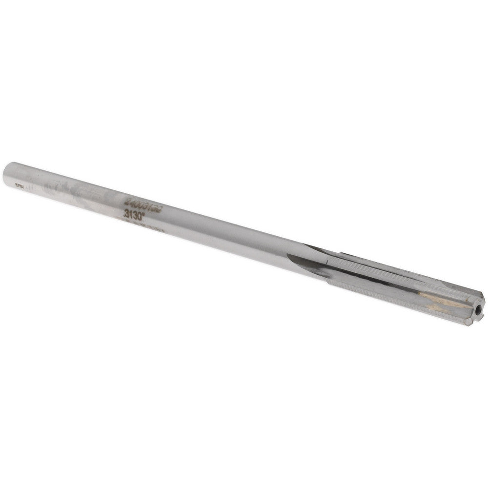 Rock River Tool Inc. 24003130 Chucking Reamer 0.3130" Dia, Straight-Cylindrical Shank, Carbide-Tipped