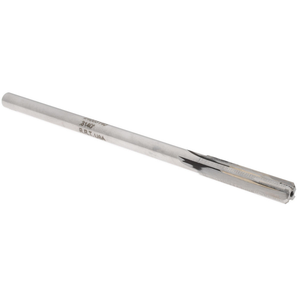 Rock River Tool Inc. 24003140 Chucking Reamer 0.3140" Dia, Straight-Cylindrical Shank, Carbide-Tipped