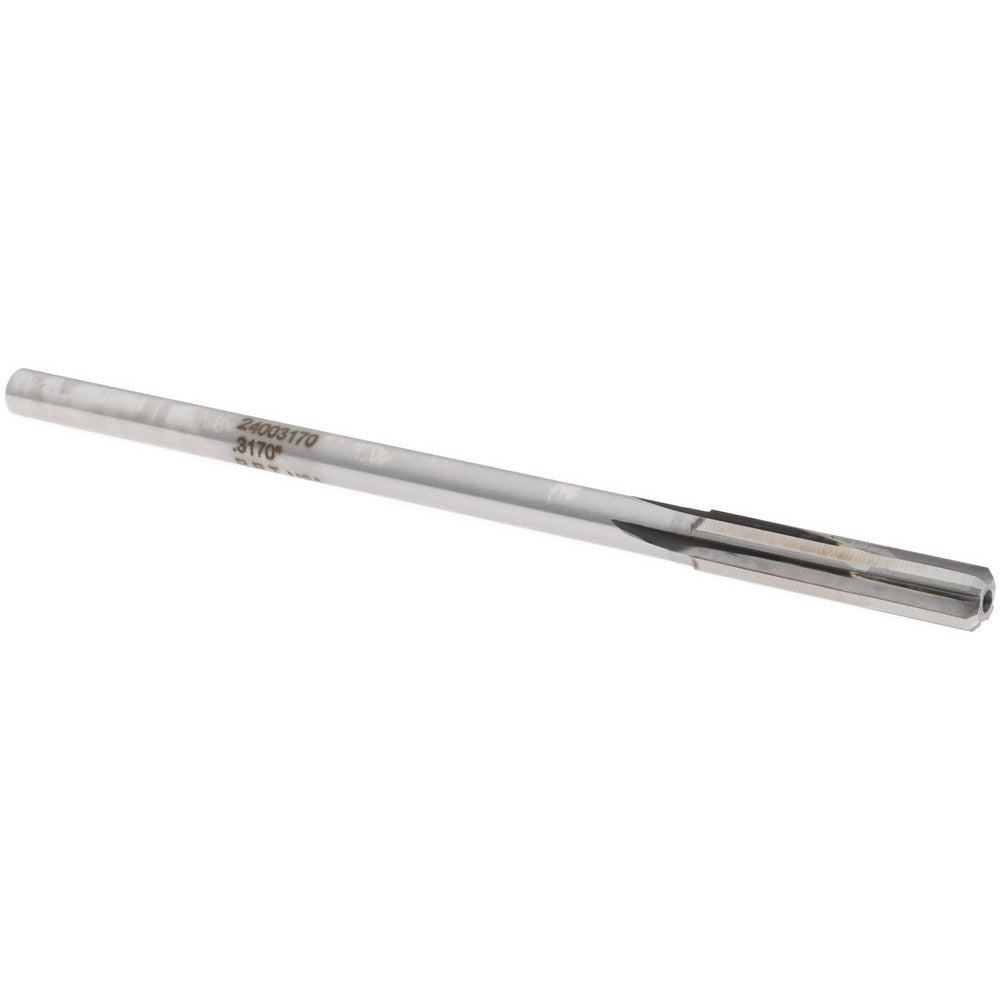 Rock River Tool Inc. 24003170 Chucking Reamer 0.3170" Dia, Straight-Cylindrical Shank, Carbide-Tipped