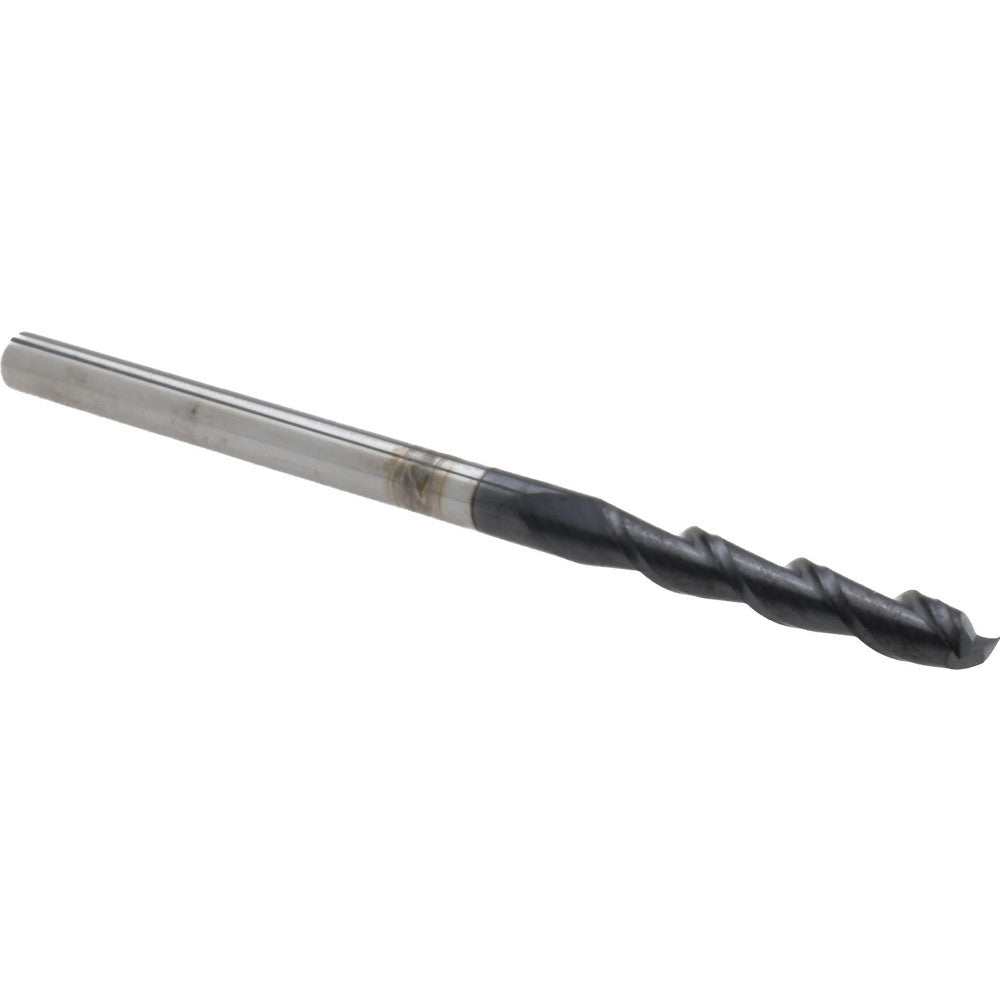 Accupro 82033424 Square End Mill 1/8'' Dia, 3/4'' LOC, 1/8'' Shank Dia, 2-1/4'' OAL, 2 Flutes, Solid Carbide