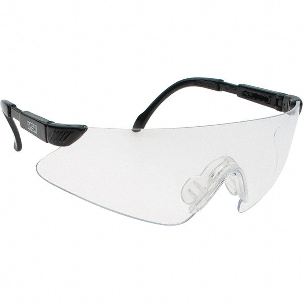 MSA 697516 Safety Glass Scratch-Resistant, Polycarbonate, Clear Lenses