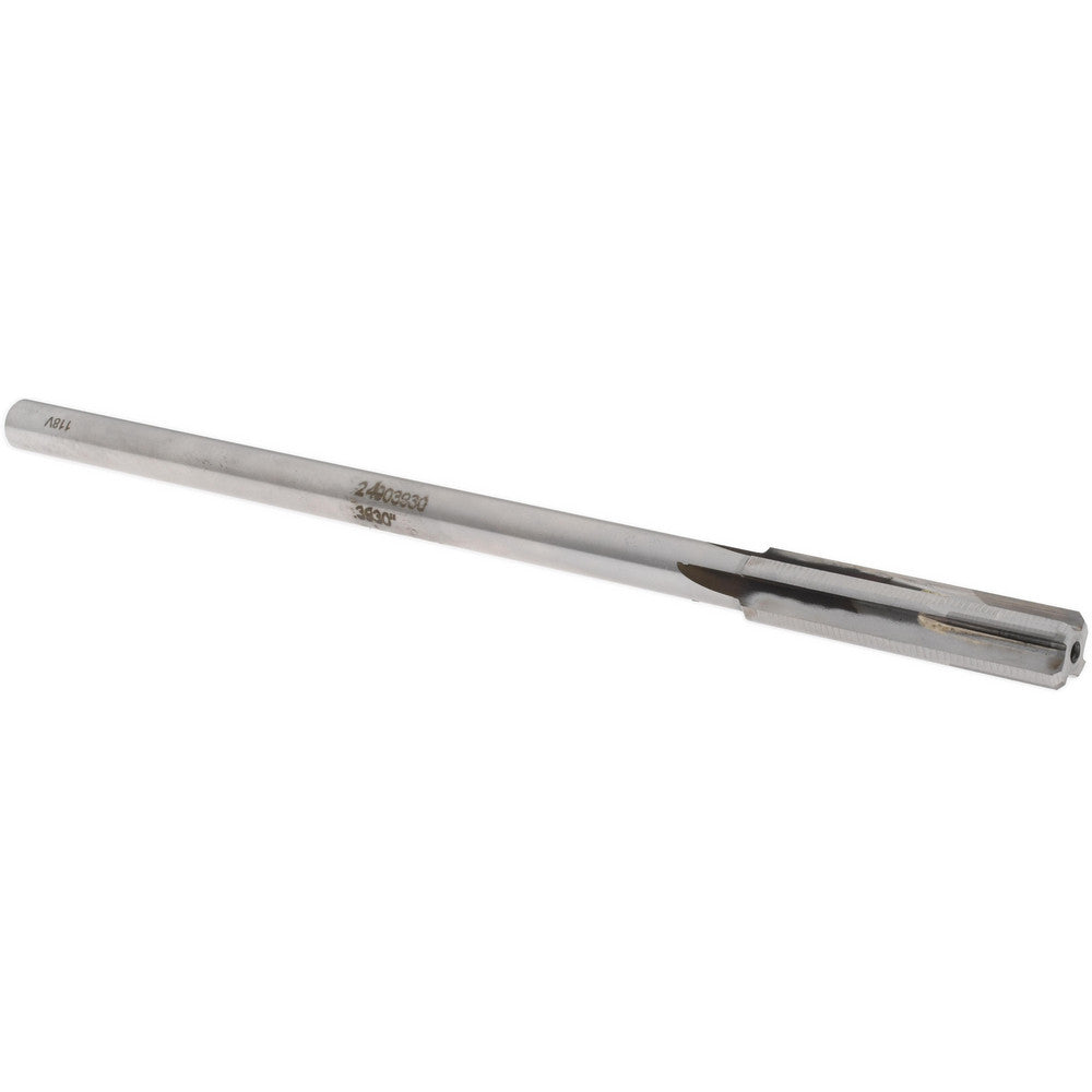 Rock River Tool Inc. 24003930 Chucking Reamer 0.3930" Dia, Straight-Cylindrical Shank, Carbide-Tipped