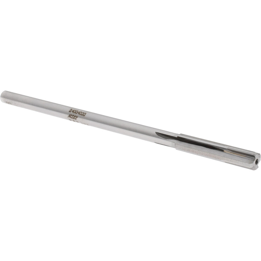 Rock River Tool Inc. 24004020 Chucking Reamer 0.4020" Dia, Straight-Cylindrical Shank, Carbide-Tipped
