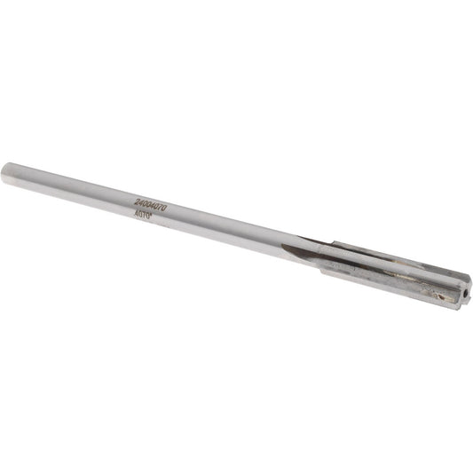 Rock River Tool Inc. 24004070 Chucking Reamer 0.4070" Dia, Straight-Cylindrical Shank, Carbide-Tipped