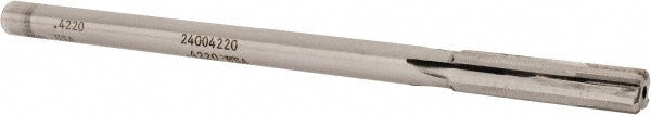 Rock River Tool Inc. 24004220 Chucking Reamer 27/64" Dia, Straight-Cylindrical Shank, Carbide-Tipped