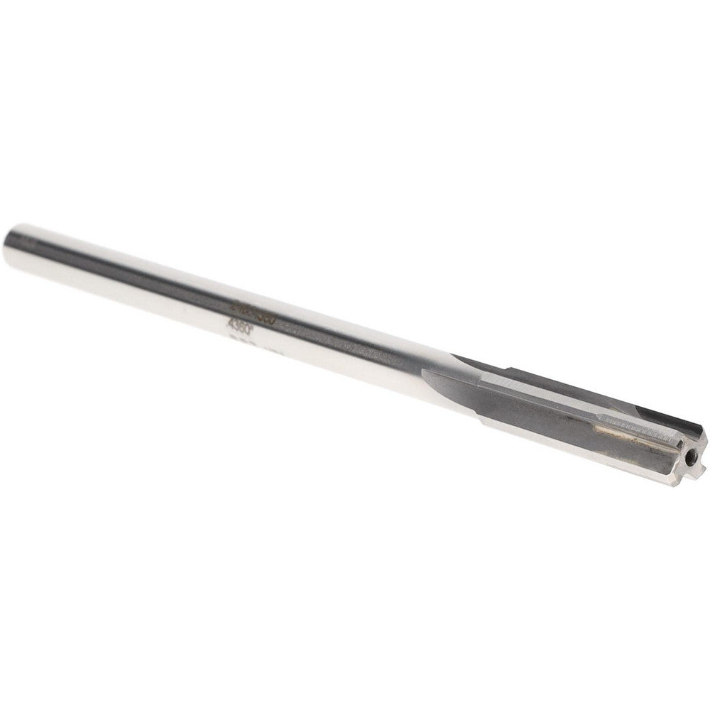 Rock River Tool Inc. 24004360 Chucking Reamer 0.4360" Dia, Straight-Cylindrical Shank, Carbide-Tipped
