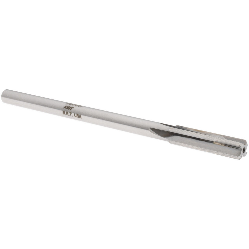 Rock River Tool Inc. 24004390 Chucking Reamer 0.4390" Dia, Straight-Cylindrical Shank, Carbide-Tipped