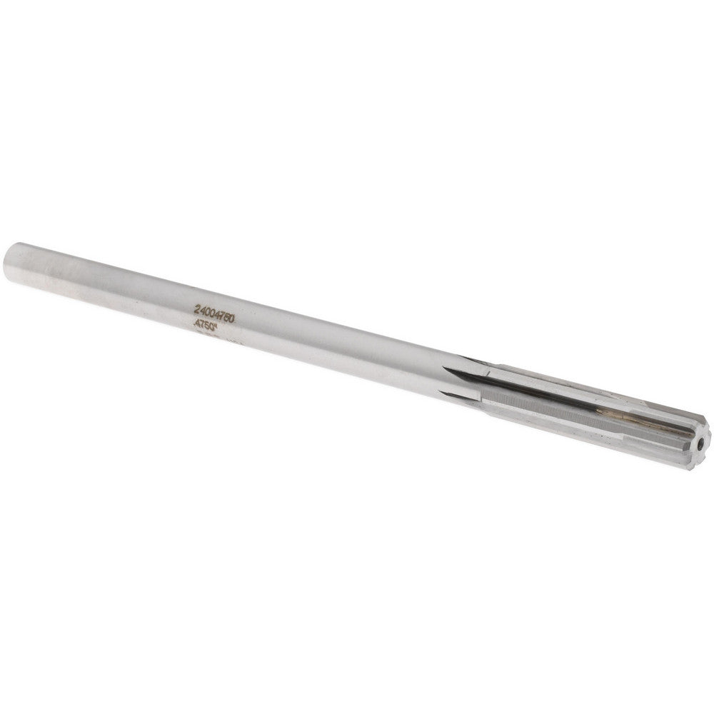 Rock River Tool Inc. 24004750 Chucking Reamer 0.4750" Dia, Straight-Cylindrical Shank, Carbide-Tipped